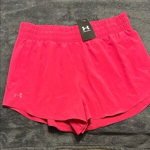 Under Armour Women's Hot Pink Athletic Shorts